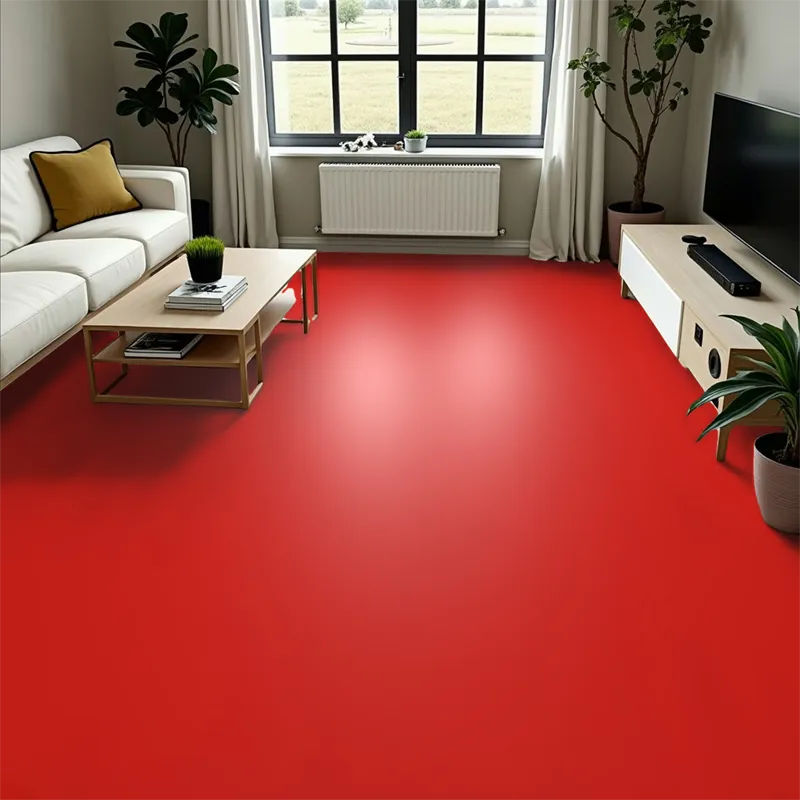 Suelo Sintasol | Rojo | Colorful | Cortes y Bobinas