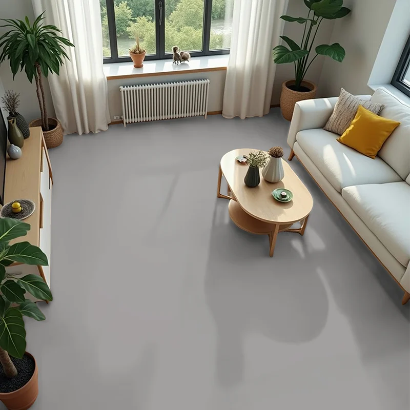 Suelo Sintasol | Gris Claro | Metreado y Bobina Completa | Colorful
