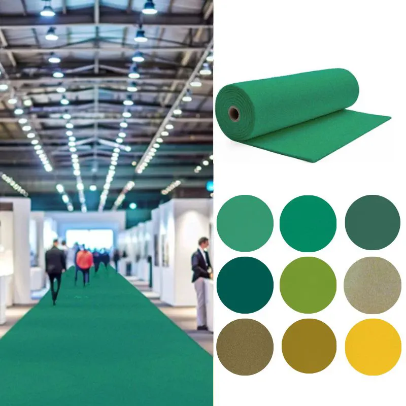 Moqueta Ferial Verde Prado | Congresos | Ferias | Eventos | Pedido Mínimo 10ml