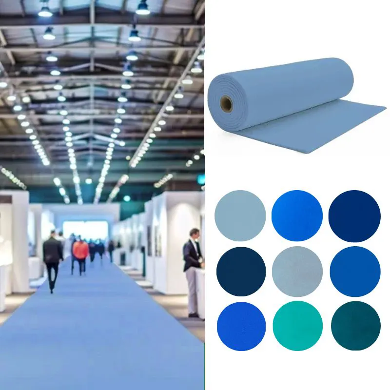 Moqueta Ferial Azul Lago | Congresos | Ferias | Eventos | Pedido min. 10ml