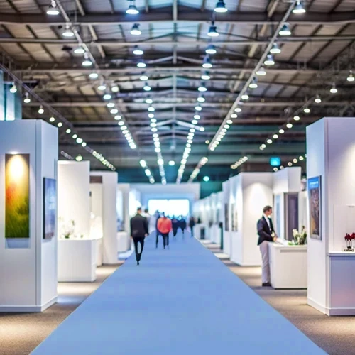 Moqueta Ferial Azul Lago | Congresos | Ferias | Eventos | Pedido min. 10ml