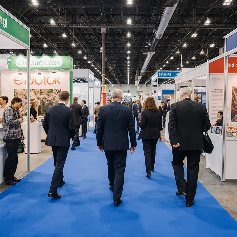 Moqueta Ferial Azul | Congresos | Ferias | Eventos | Pedido Mínimo 10ml