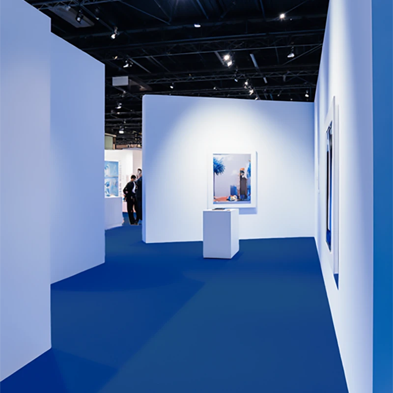 Moqueta Ferial Azul Zafiro | Congresos | Ferias | Eventos | Pedido Mínimo 10ml