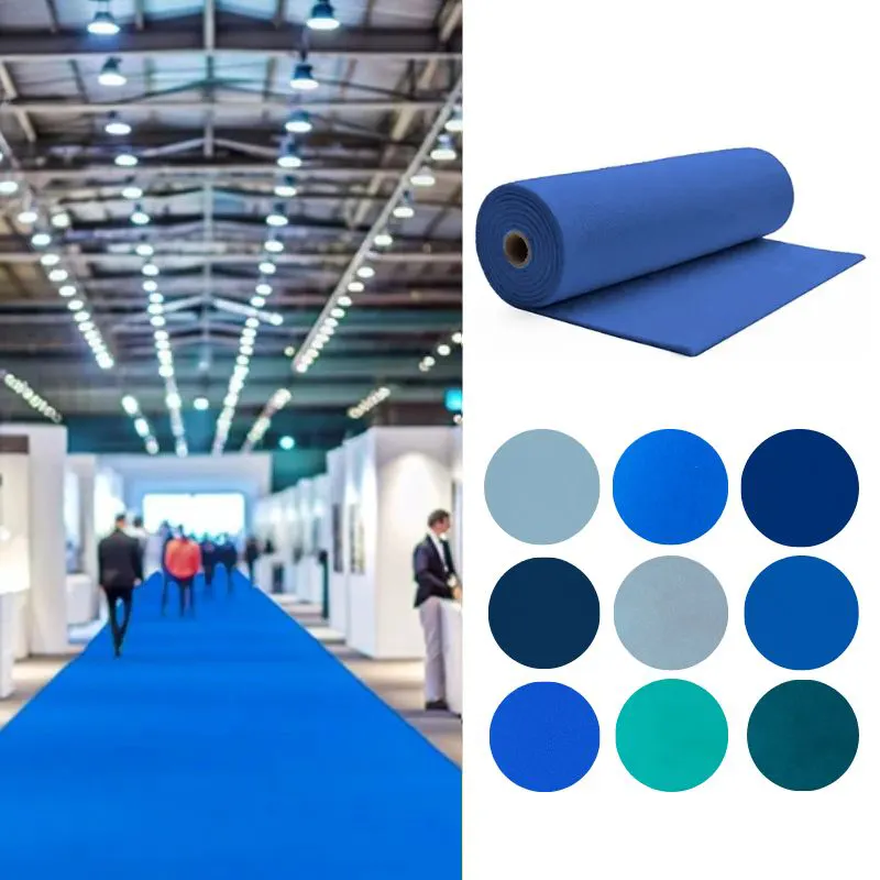 Moqueta Ferial Azul Ultramar | Congresos | Ferias | Eventos | Pedido Mínimo 10m2
