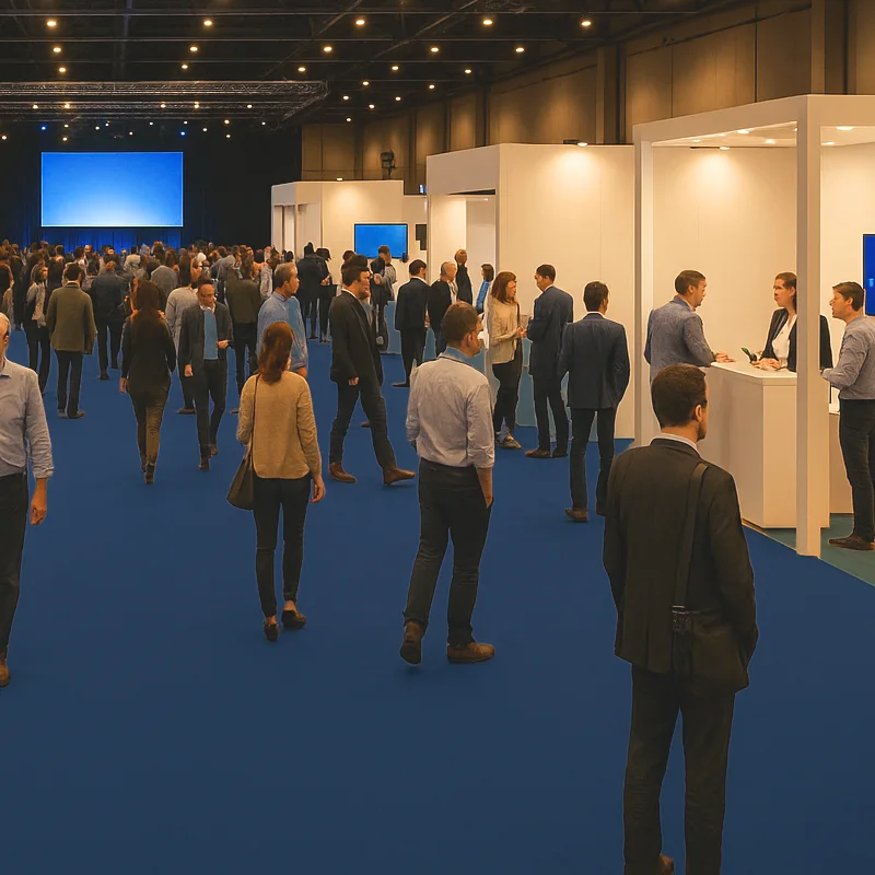 Moqueta Ferial Azul Noche | Congresos | Ferias | Eventos | Pedido Mínimo 10ml