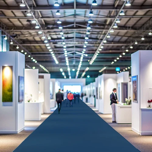 Moqueta Ferial Azul Noche | Congresos | Ferias | Eventos | Pedido Mínimo 10ml