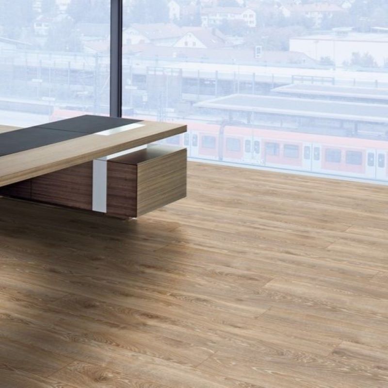 Suelo Laminado Roble Highland Bronce KRONOTEX | AC5 | Tarima Flotante Madera Click | Resistencia al Agua
