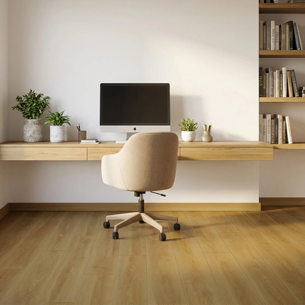 Suelo Laminado Roble Dubai | AC5 | 8mm | Tarima Flotante | Instalación en Click | Uso Comercial y Doméstico - Imagen galería