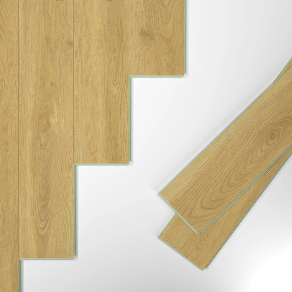 Suelo Laminado Roble Dubai | AC5 | 8mm | Tarima Flotante | Instalación en Click | Uso Comercial y Doméstico