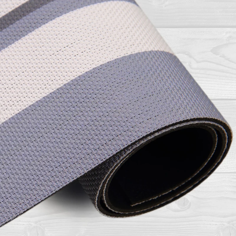  Alfombra Vinilica Exterior Flor Azul | 60x100 | Impermeable | Protección UV
