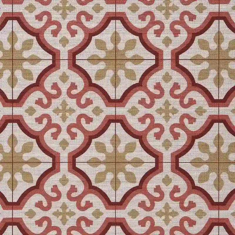 Alfombra Vinilica de Exterior Flor Beige | 60x100 | Resistencia al Agua | Antideslizante