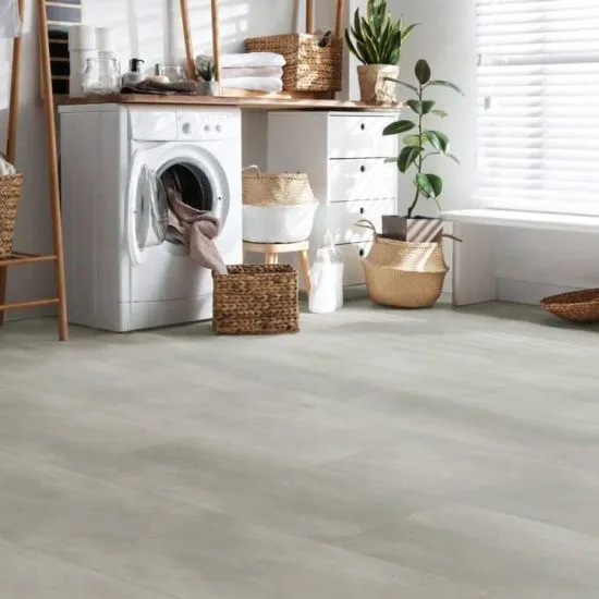 Tarima Vinílica SPC Lujo Natural Cemento- 2687  | KILIAN VINYL | Suelo Vinílico Instalación en Click