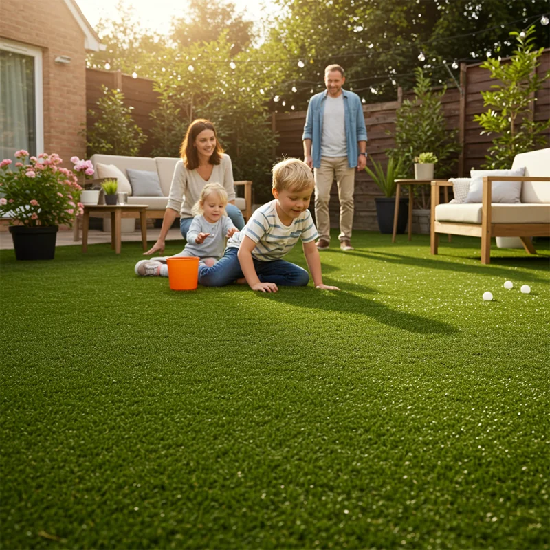 Césped Artificial Pacífico 30mm | Jardín y Terrazas | Suavidad Realismo Alta Gama