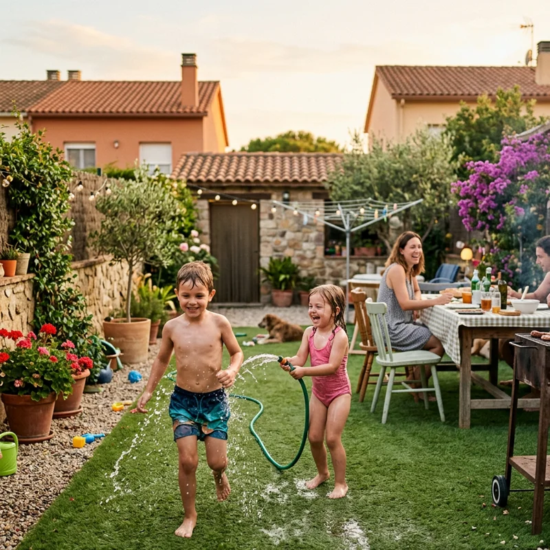 Césped Artificial Piscina | 40mm | Alta Densidad | Césped Jardín, Terraza y Piscinas | Pedido Mínimo 6m²