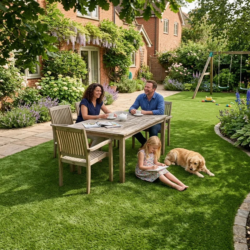 Césped Artificial Terraza Ultra | 25mm | Densidad Premium | Tacto Suave | Realismo | Pedido Mínimo 6 m²
