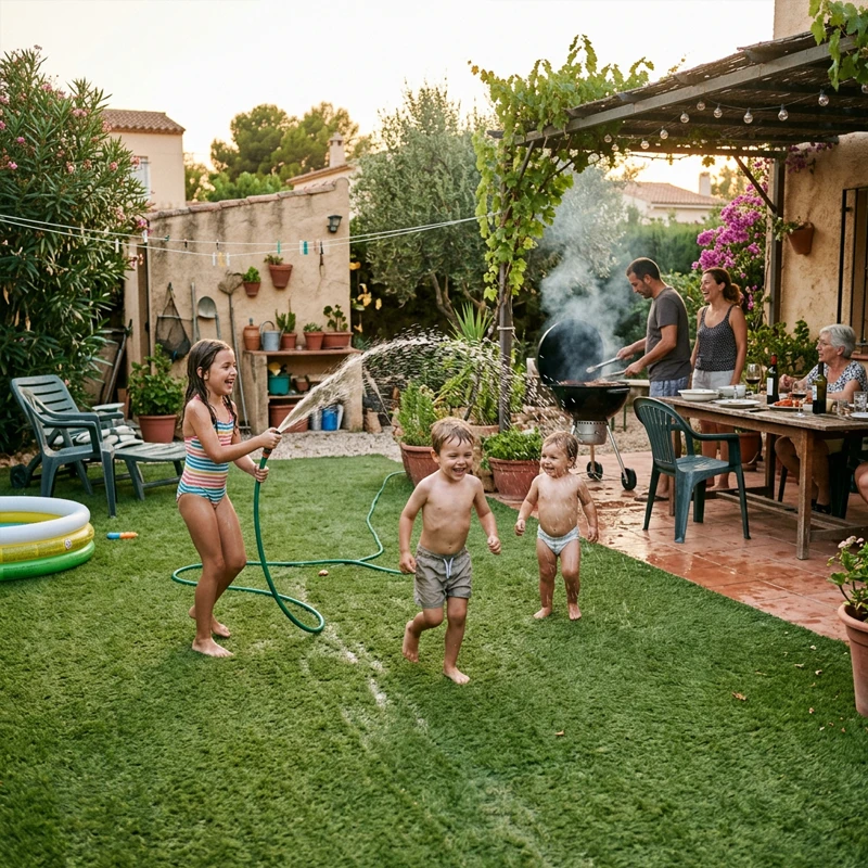 Césped Artificial Family Ultra | 30mm | Densidad Premium | Hogar | Niños | Mascotas
