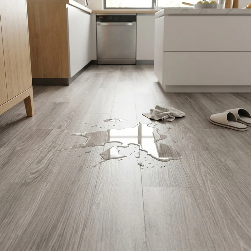 Suelo Vinílico Autoadhesivo Roble Gris | Cocina | Baño | Resistencia al Agua | Bricolaje