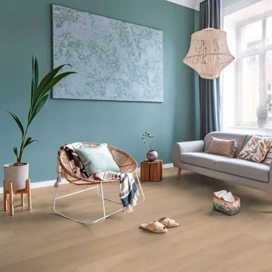 Tarima Laminada Roble Invictus| AC6 | 8mm | Instalación Flotante Click | Protección Agua | Resistencia Alto Tránsito Hogar y Comercial