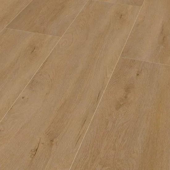 Tarima Laminada Roble Olymplio| AC6 | 8mm | Instalación Flotante Click | Protección Agua | Resistencia Alto Tránsito Hogar y Comercial