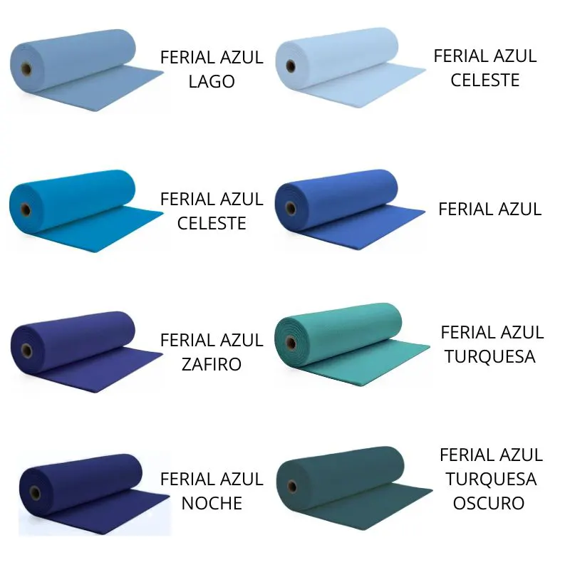 Moqueta Ferial Azul | Congresos | Ferias | Eventos | Pedido min. 10ml