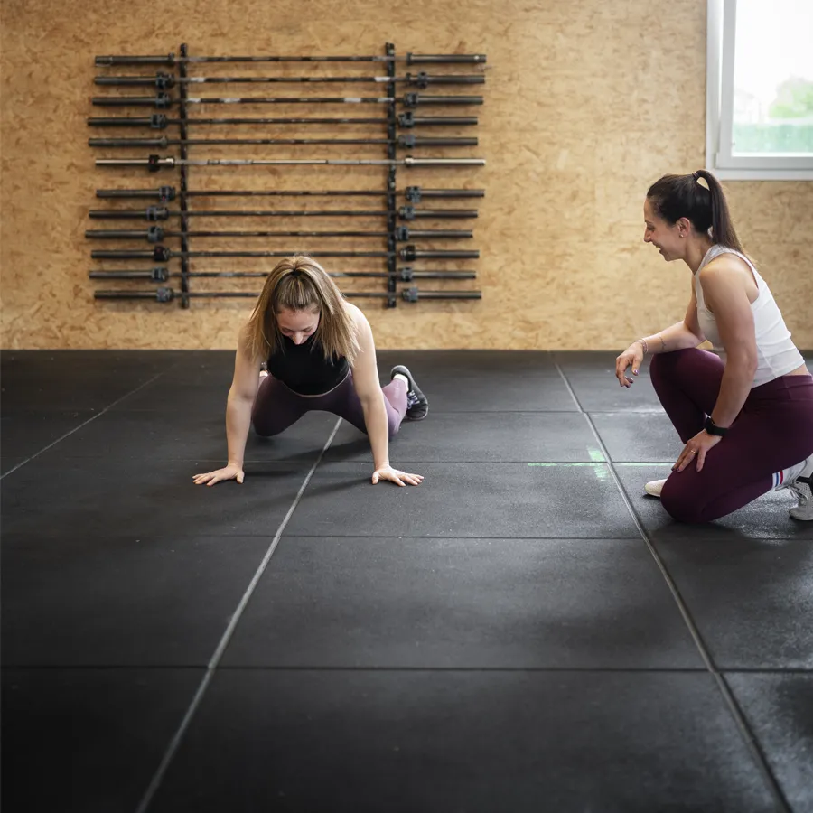 LOSETA CAUCHO IMPACT PRO 1X1|20mm |Anti Rayadura