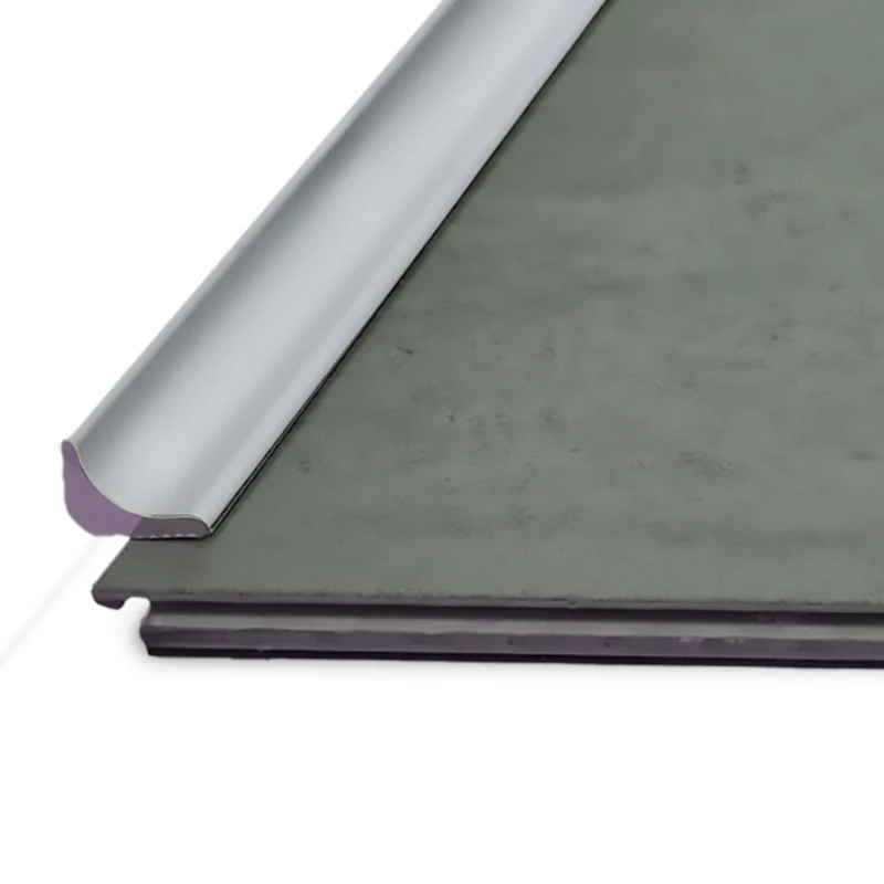Rinconera Aluminio Plata 2500x20x8