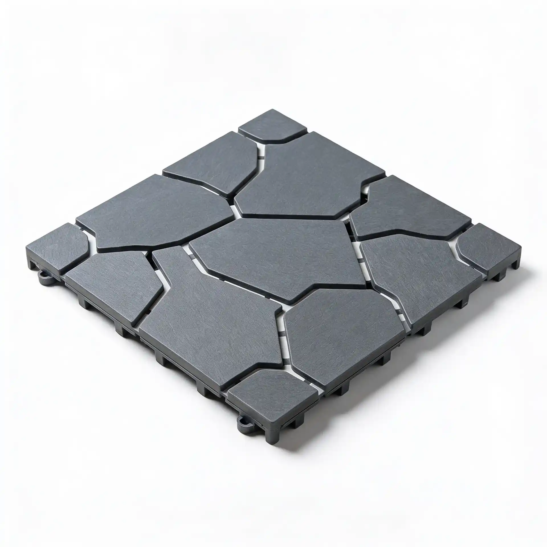 Losetas Composite Tarima Exterior Piedra | Terrazas | Balcón | Piscina | 30x30cm