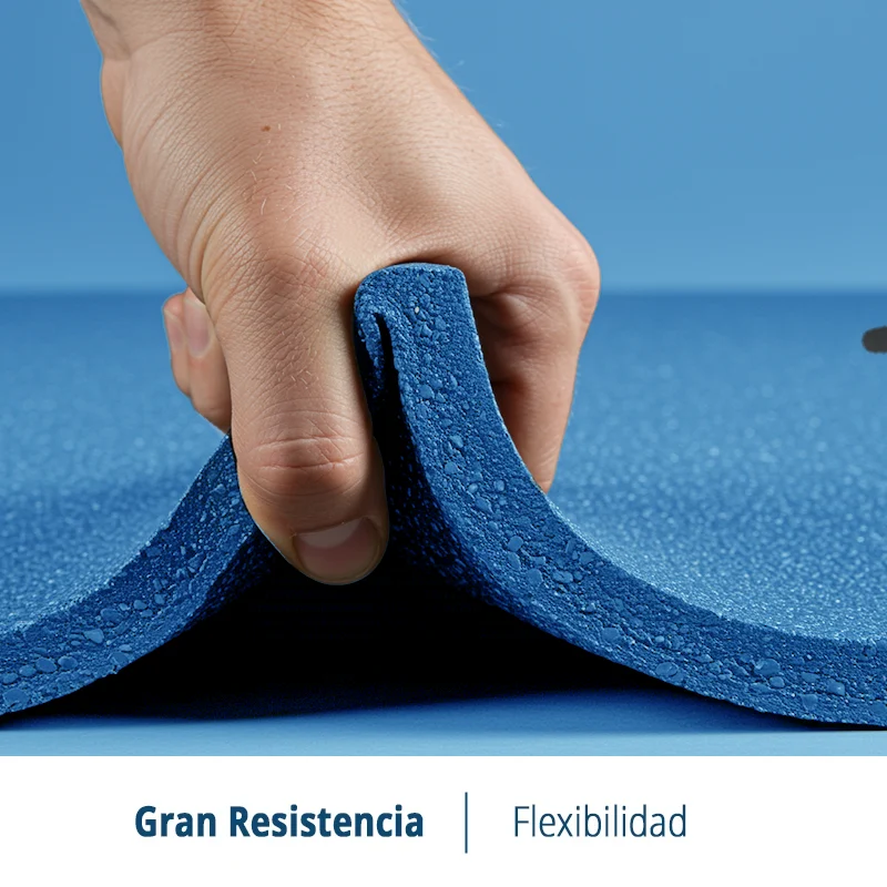 LOSETA DE CAUCHO Maciza 50x50cm | 20mm | ALTA DENSIDAD | Azul | Suelo Gimnasio | Peso libre | Fitness | Crossfit | Cardio | Maquinaria