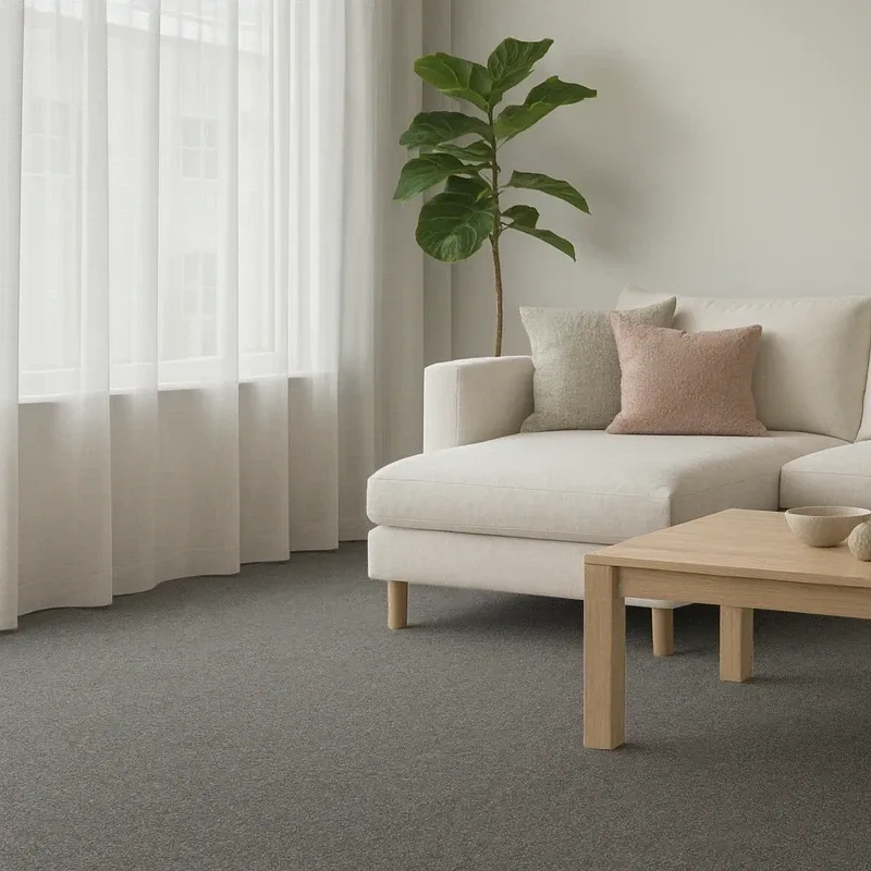 Moqueta Esencia Natural | Gris Oscuro | Suavidad y Resistencia