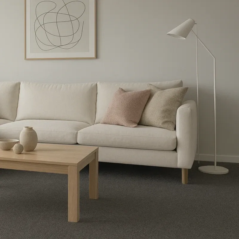 Moqueta Esencia Natural | Gris Oscuro | Suavidad y Resistencia