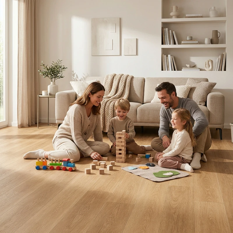Suelo Vinílico PVC  Natural | Sintasol En Rollo | Resistente Al Agua | Imitación Madera