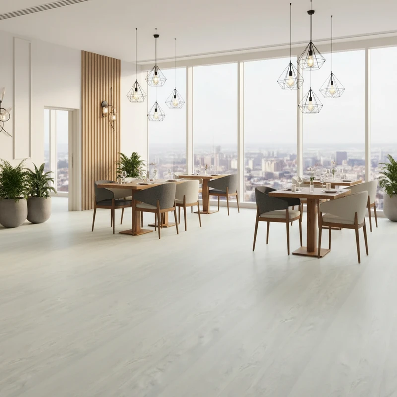 Suelo Vinílico Profesional Gris Tormenta 7330 | Homogeneo | Losetas | Pavimento Continuo | Antideslizante R9 | Bfls1