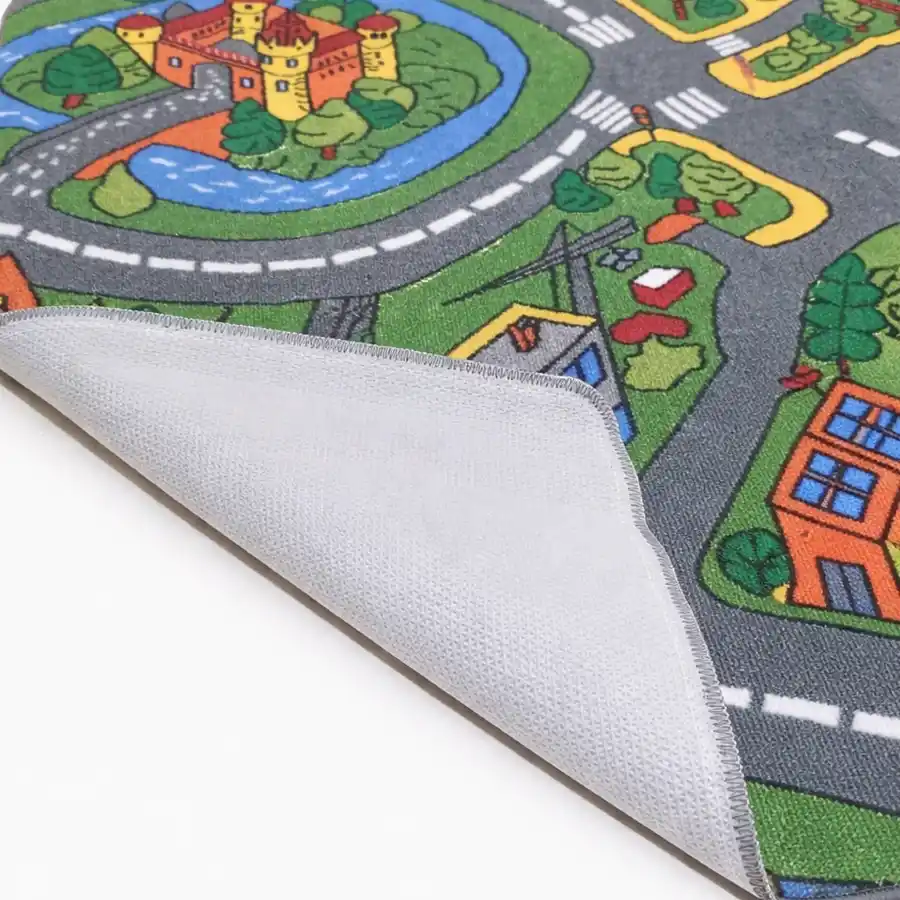 Alfombra infantil City Car Rally | Juego | 140x200cm
