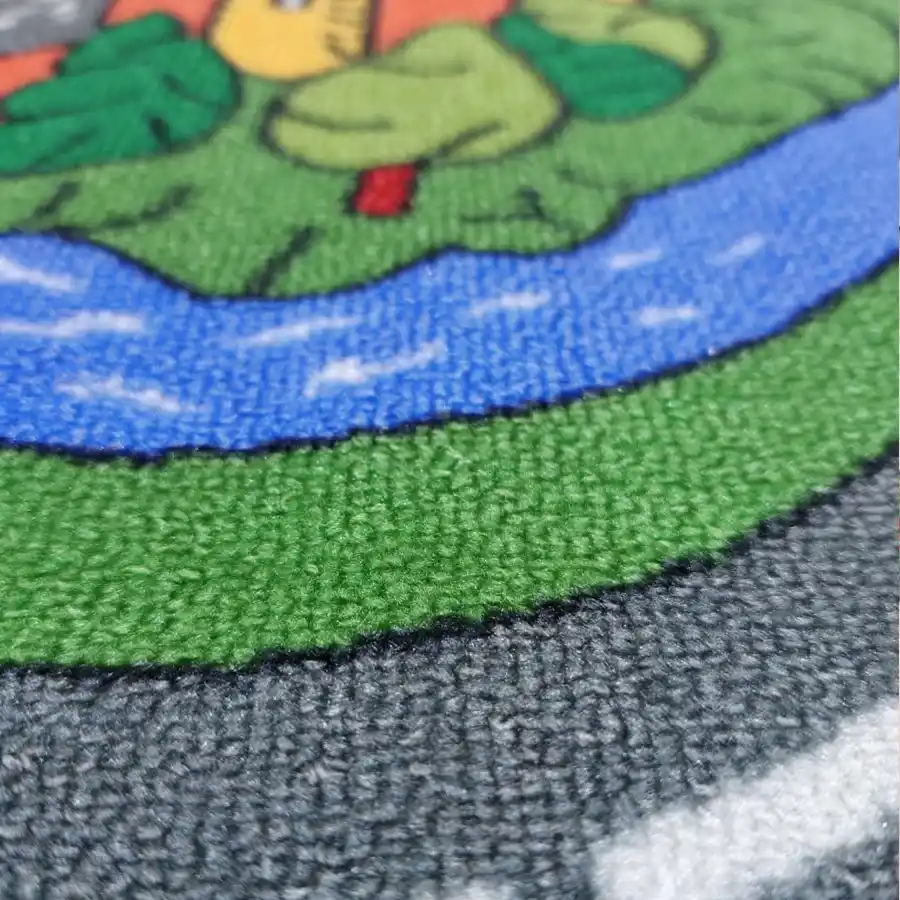 Alfombra infantil City Car Rally | Juego | 140x200cm