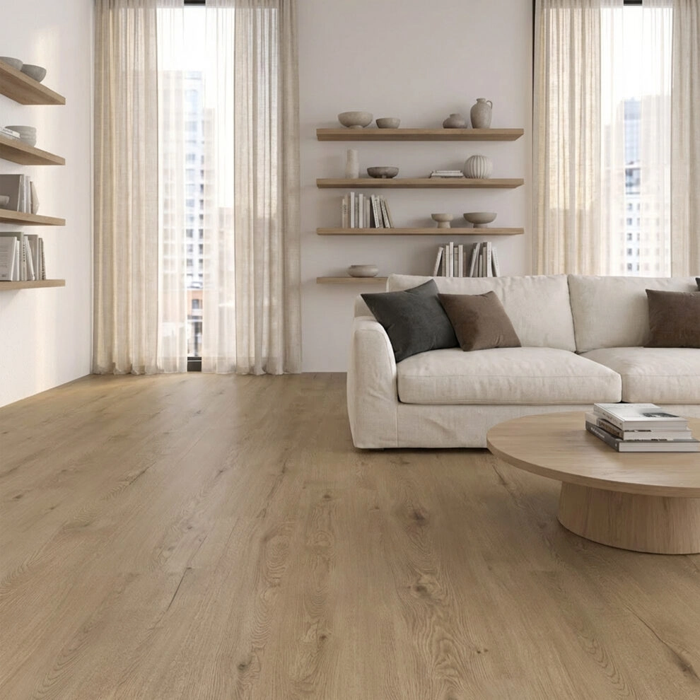 Suelo Laminado Roble Centeno | FAUS | AC5 | Tarima Flotante Fácil Instalación | 8mm