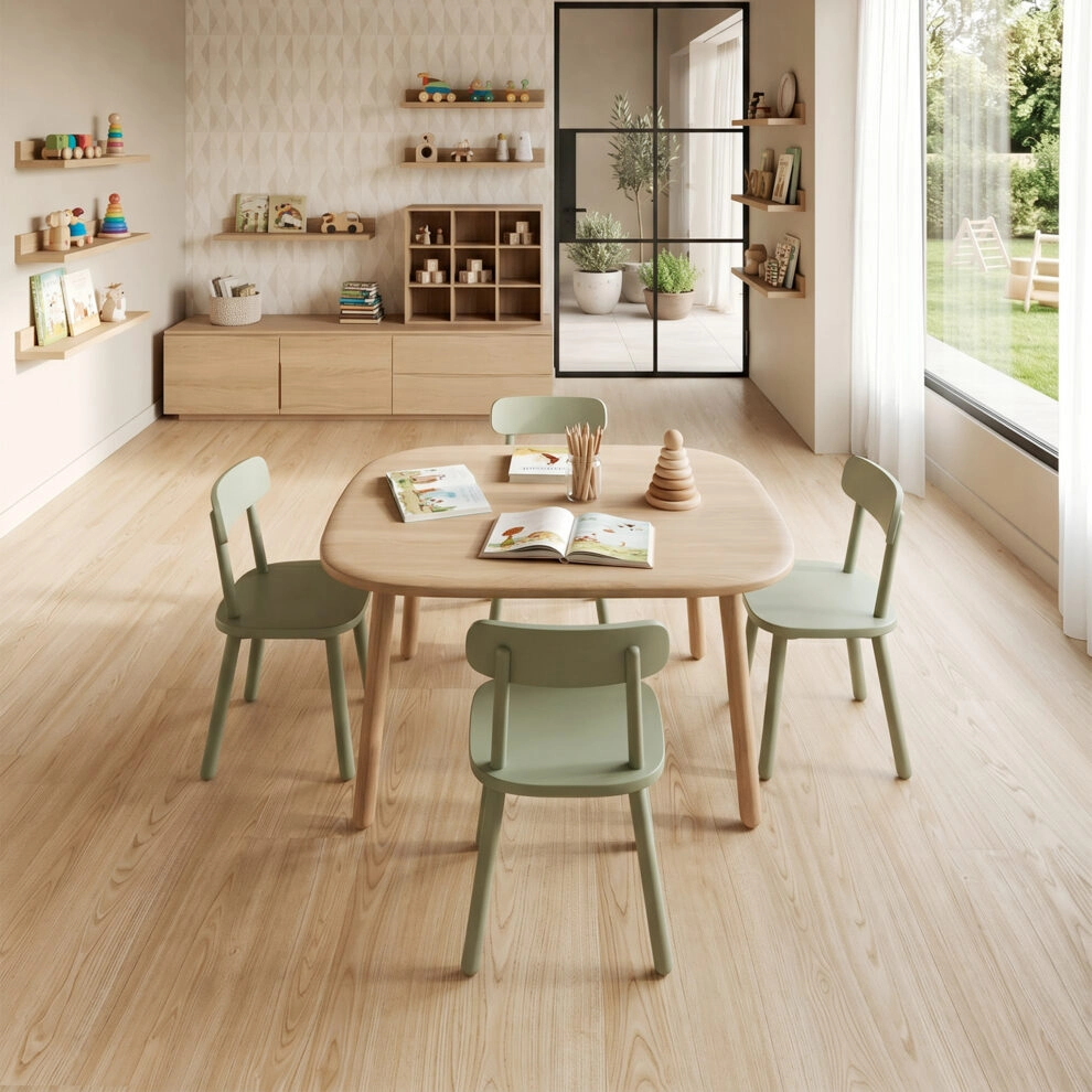 Suelo Laminado Roble Marfil | FAUS | AC5 | Tarima Flotante Fácil Instalación | 8mm