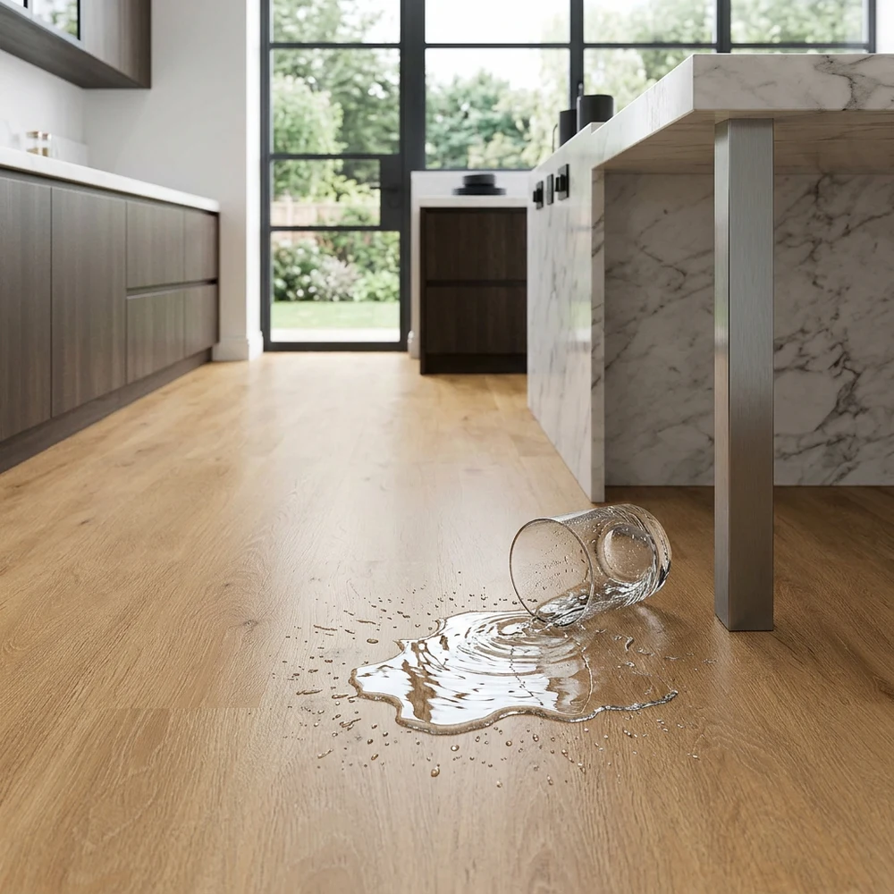 Suelo Laminado Roble Tucán | Tarima Flotante AC5 | 8mm | Resistencia Agua