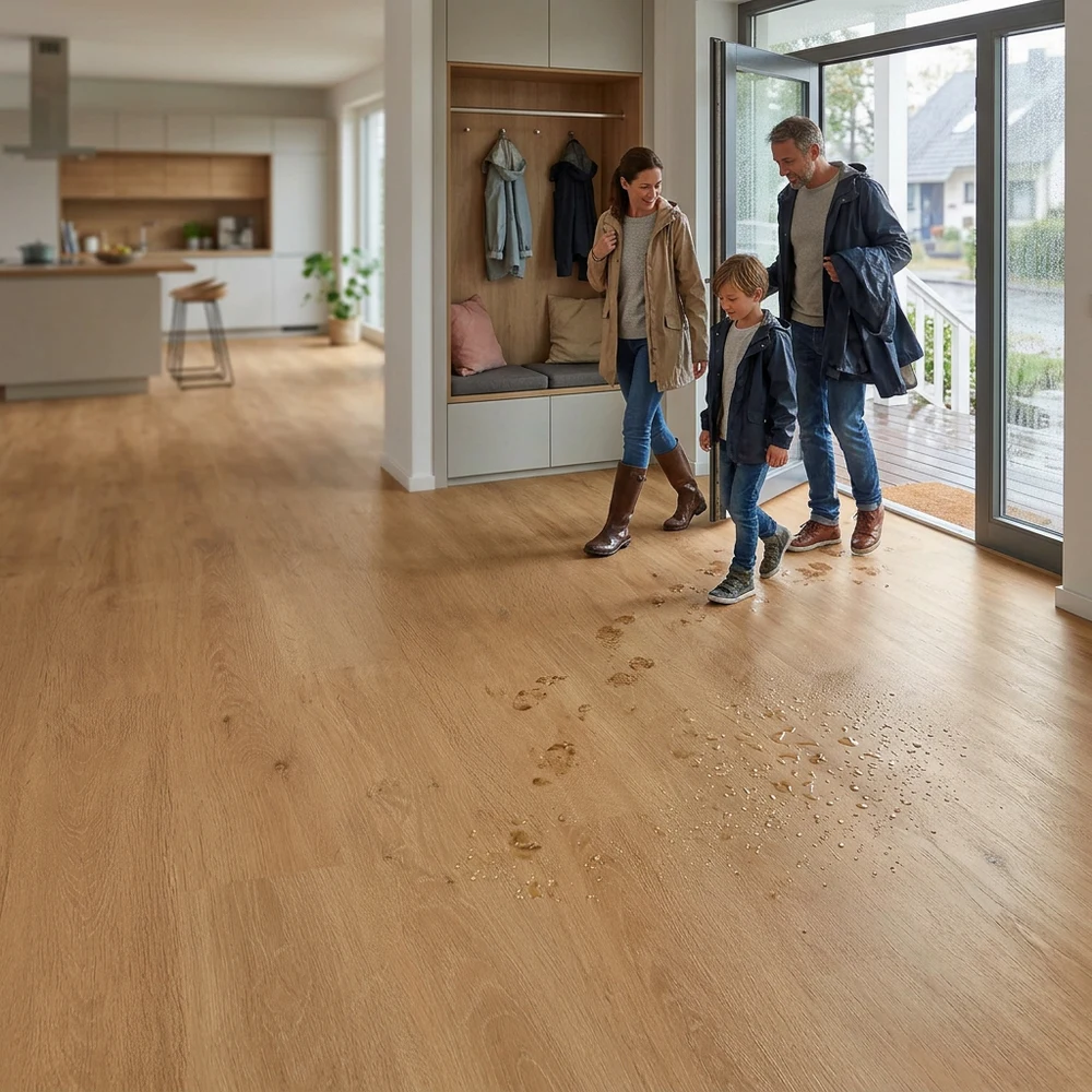 Suelo Laminado Roble Tucán | Tarima Flotante AC5 | 8mm | Resistencia Agua