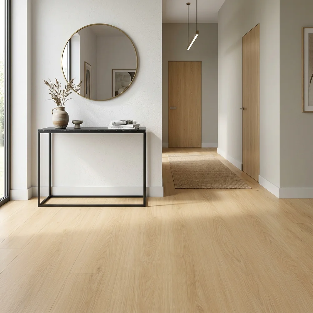 Suelo Laminado Roble Moira | AC5 | 8mm | Instalación Fácil Clic | Resistente al Agua