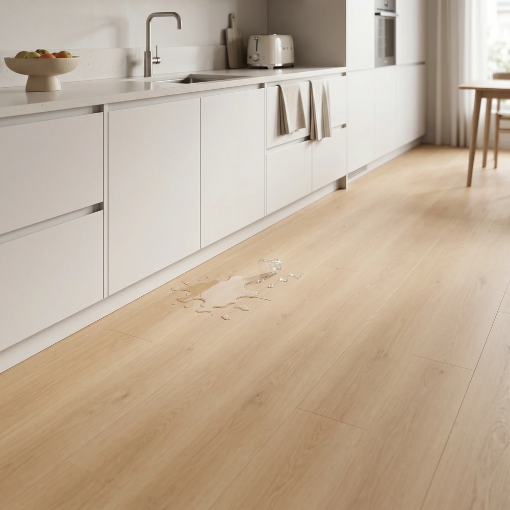 Tarima SPC Click Roble Faraon XL| Suelo Vinilico | Madera | Fácil Limpieza y Colocado | Sin Herramientas | 100% Agua