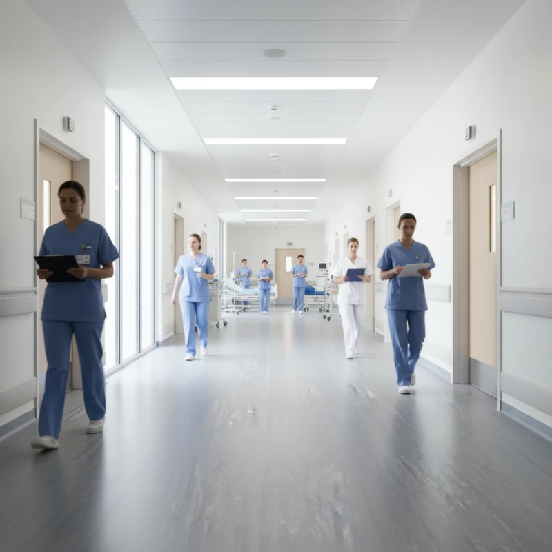  Suelo Vinílico Profesional Esturiano Gris 7060 | Homogeneo | Losetas | Pavimento Continuo | Antideslizante R9 | Bfls1