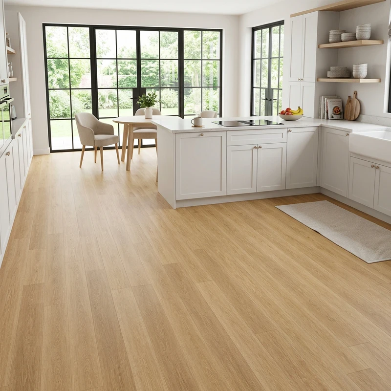 Suelo Vinílico PVC  Natural | Sintasol En Rollo | Resistente Al Agua | Imitación Madera