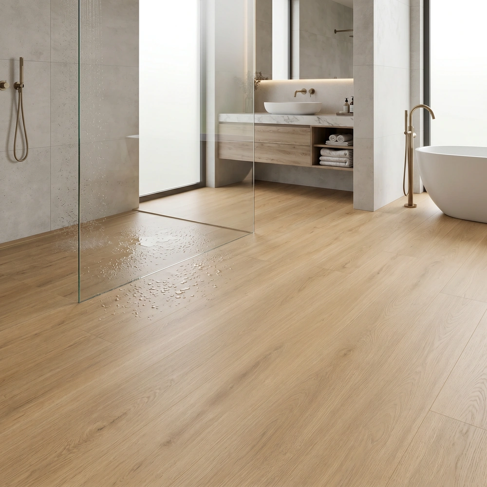 Tarima SPC Click Roble Imperial | Suelo Vinilico | Madera | Fácil Limpieza y Colocado | Sin Herramientas | 100% Agua