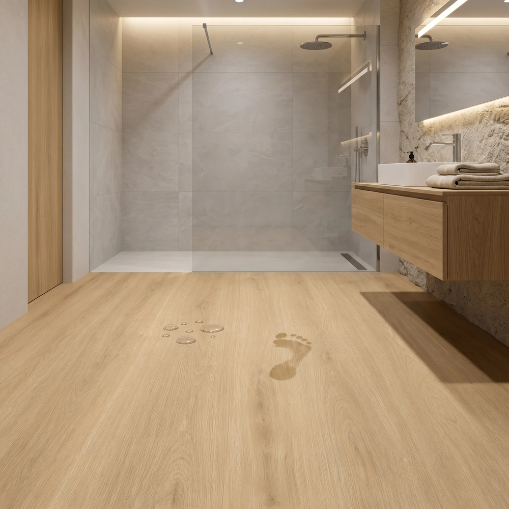 Tarima SPC Click Roble Imperial | Suelo Vinilico | Madera | Fácil Limpieza y Colocado | Sin Herramientas | 100% Agua