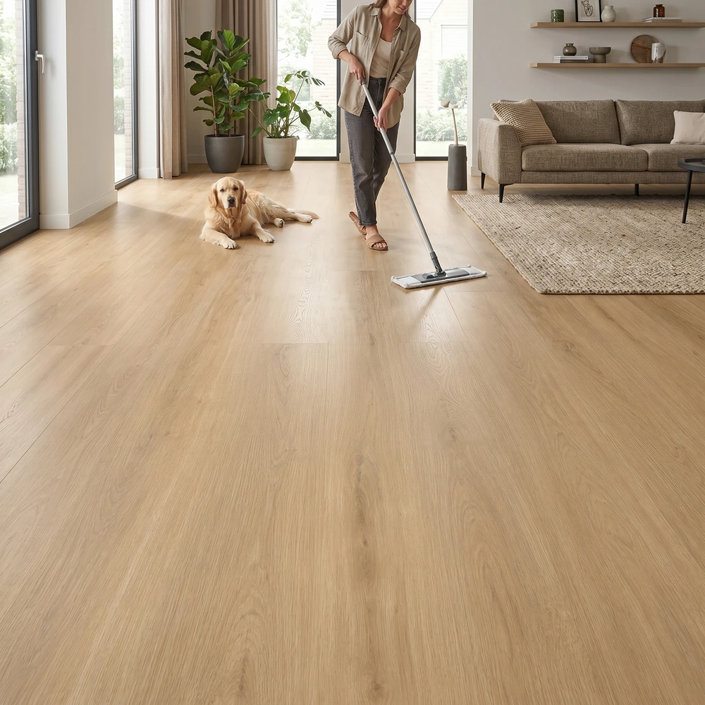 Tarima SPC Click Roble Imperial | Suelo Vinilico | Madera | Fácil Limpieza y Colocado | Sin Herramientas | 100% Agua