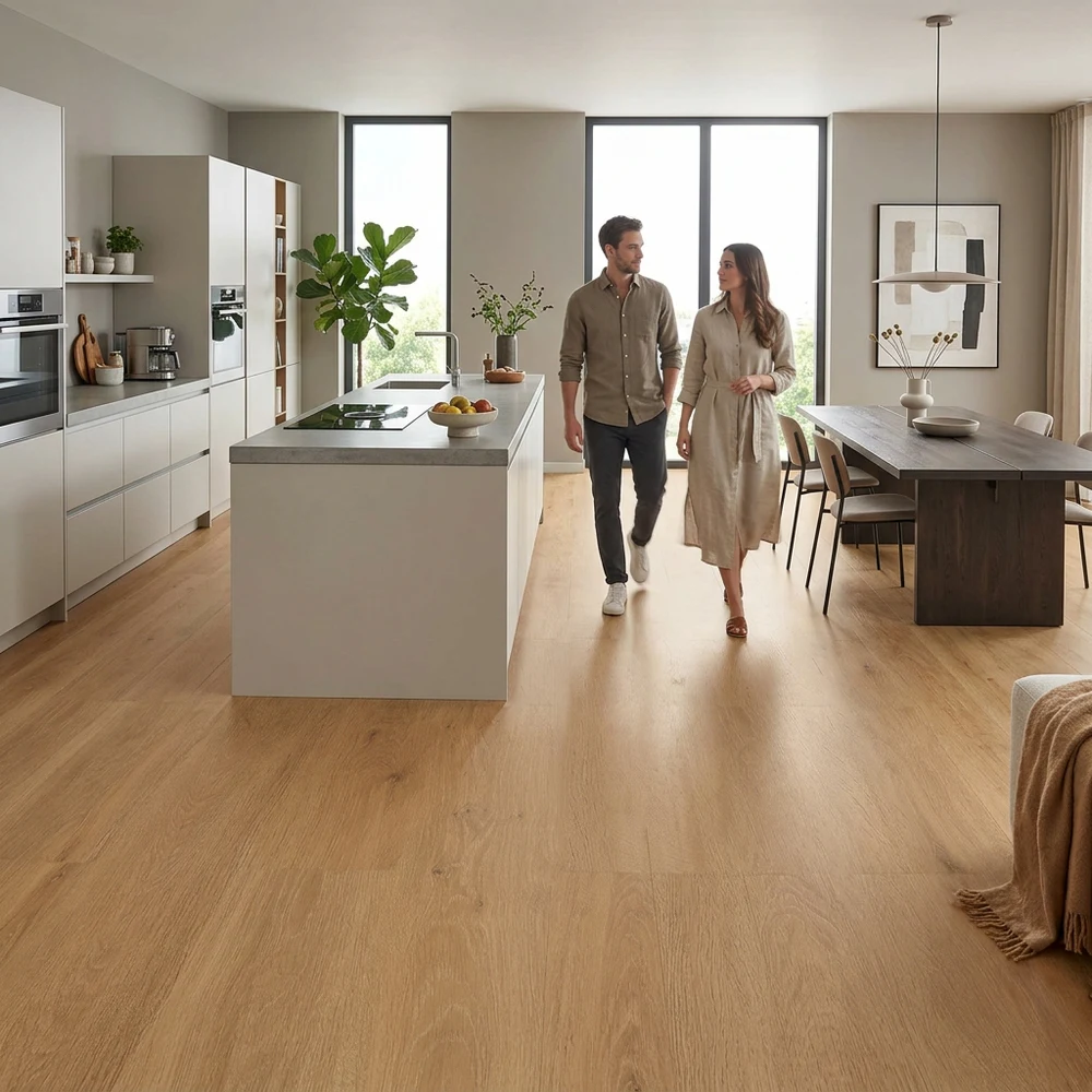 Suelo Laminado Roble Tucán | Tarima Flotante AC5 | 8mm | Resistencia Agua