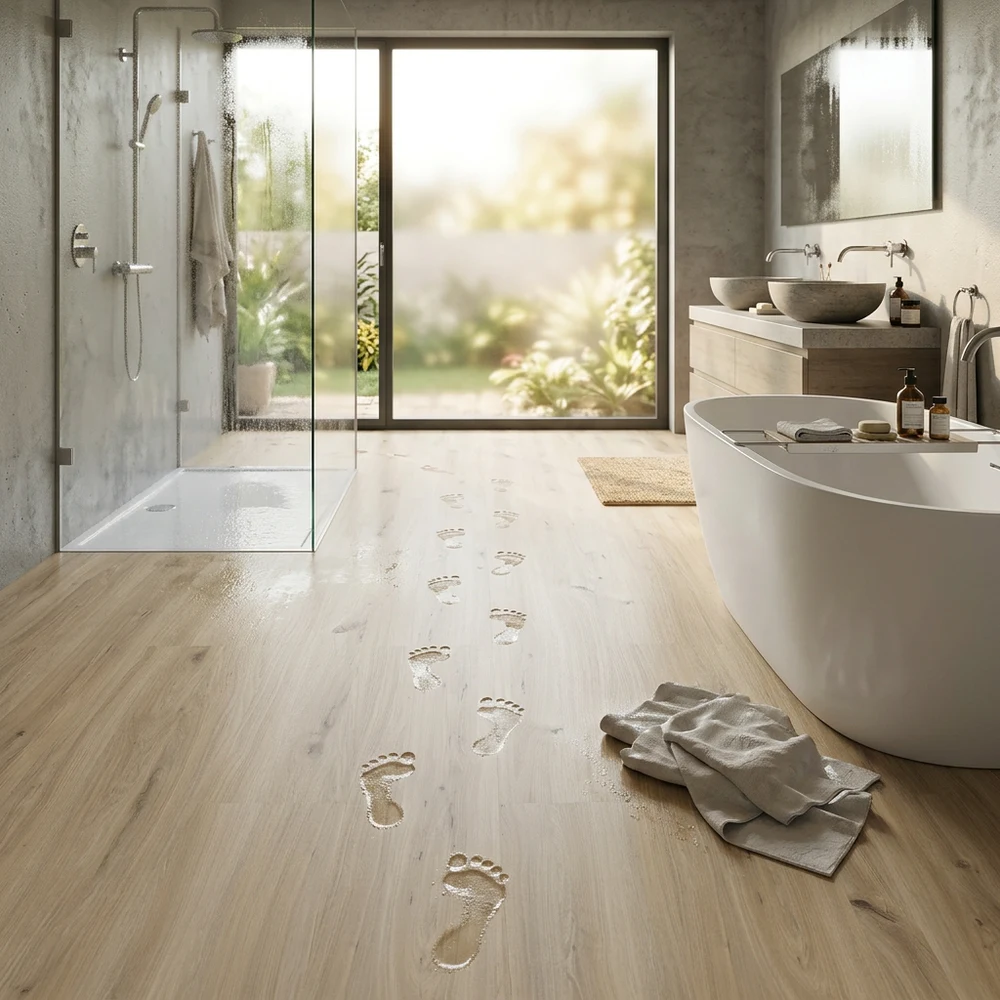Tarima Flotante Roble Cielo AC5 8mm | Click | Resistente Agua | Suelo Laminado
