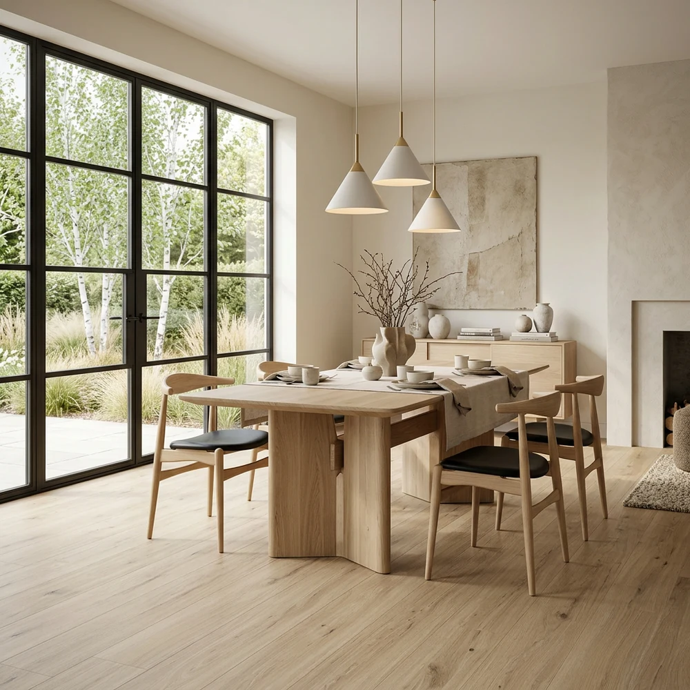 Tarima Flotante Roble Cielo AC5 8mm | Click | Resistente Agua | Suelo Laminado