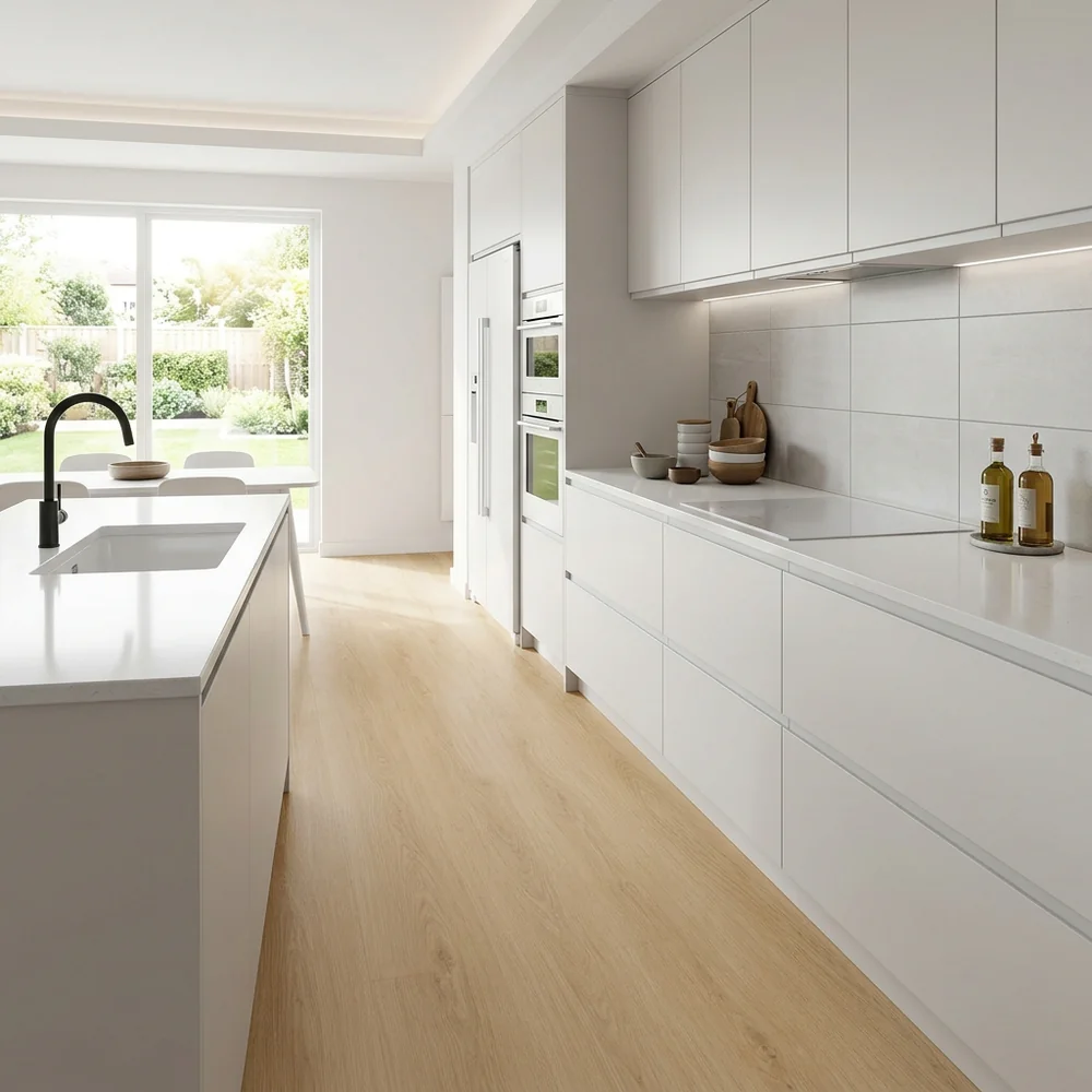 Suelo Laminado Roble Moira | AC5 | 8mm | Instalación Fácil Clic | Resistente al Agua