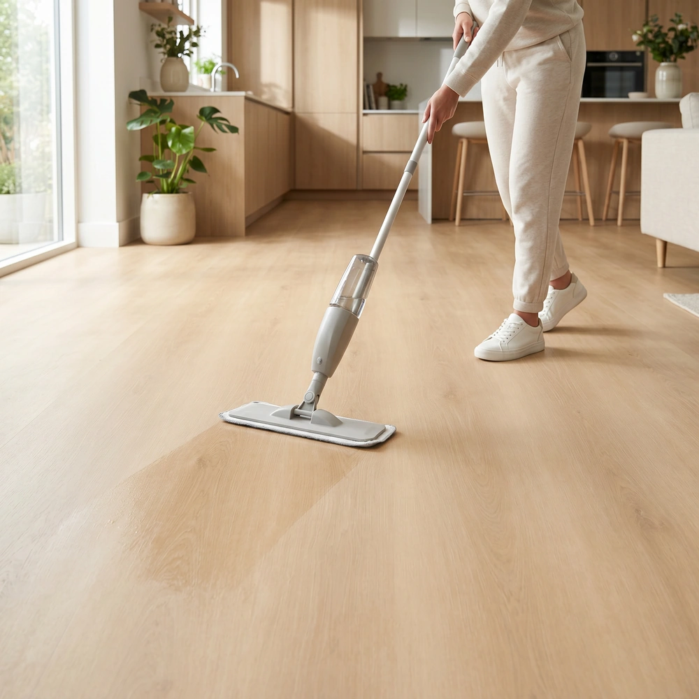 Tarima SPC Click Roble Faraon XL| Suelo Vinilico | Madera | Fácil Limpieza y Colocado | Sin Herramientas | 100% Agua